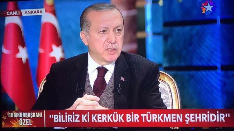 Türkiye Cumhurbaşkanı Erdoğan Kerkük ile ilgili Sert konuştu