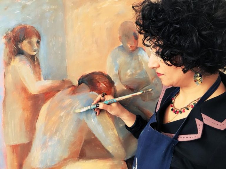 KERKÜKLÜ RESİM SANATÇISI  MELTEM DEMİRCİ KATIRANCI’DAN RESİM SERGİSİ