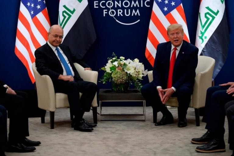 Barham Salih ve Tramp