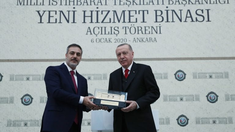 Mit Açılışı Erdoğan ve Hakan Fidan