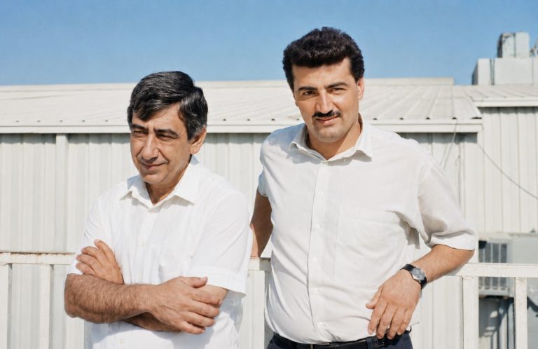 NEVZAT ABDÜLKERİM VE ŞEMSETTİN KÜZECİ. BAĞDAT 1996